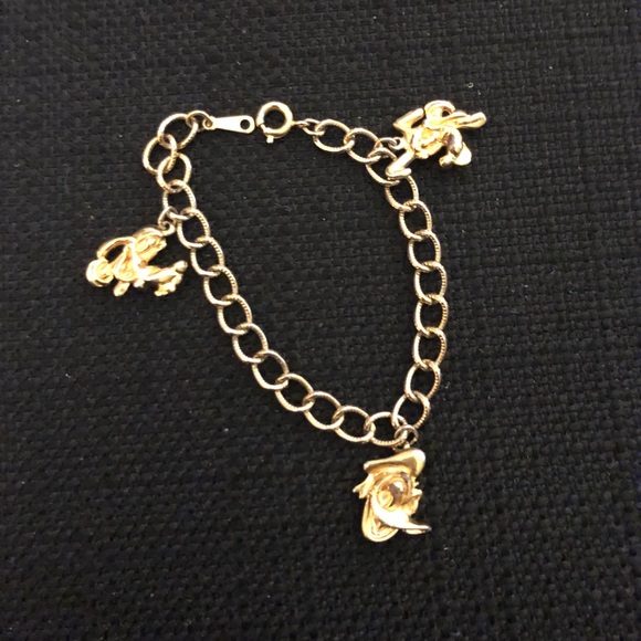Disney Other - Disney Character Charm Bracelet